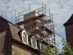 Travaux sur cheminée